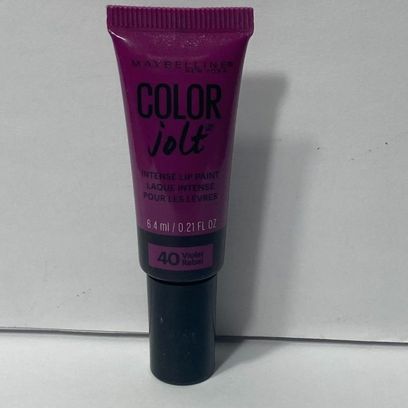 Maybelline Color Jolt Lip Paint Violet Rebel #40 - Picture 2 of 8